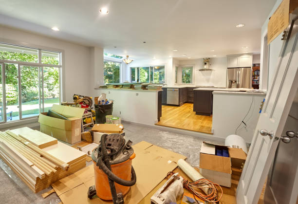 Professional Cabinet Installation technician working in Annandale, MN